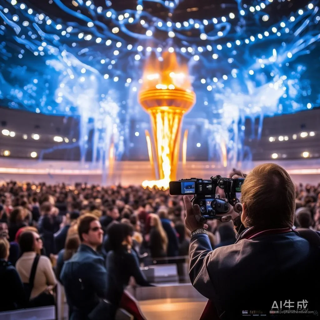 北京冬奥会闭幕式上点燃主火炬塔引热议，科技与艺术融合成焦点